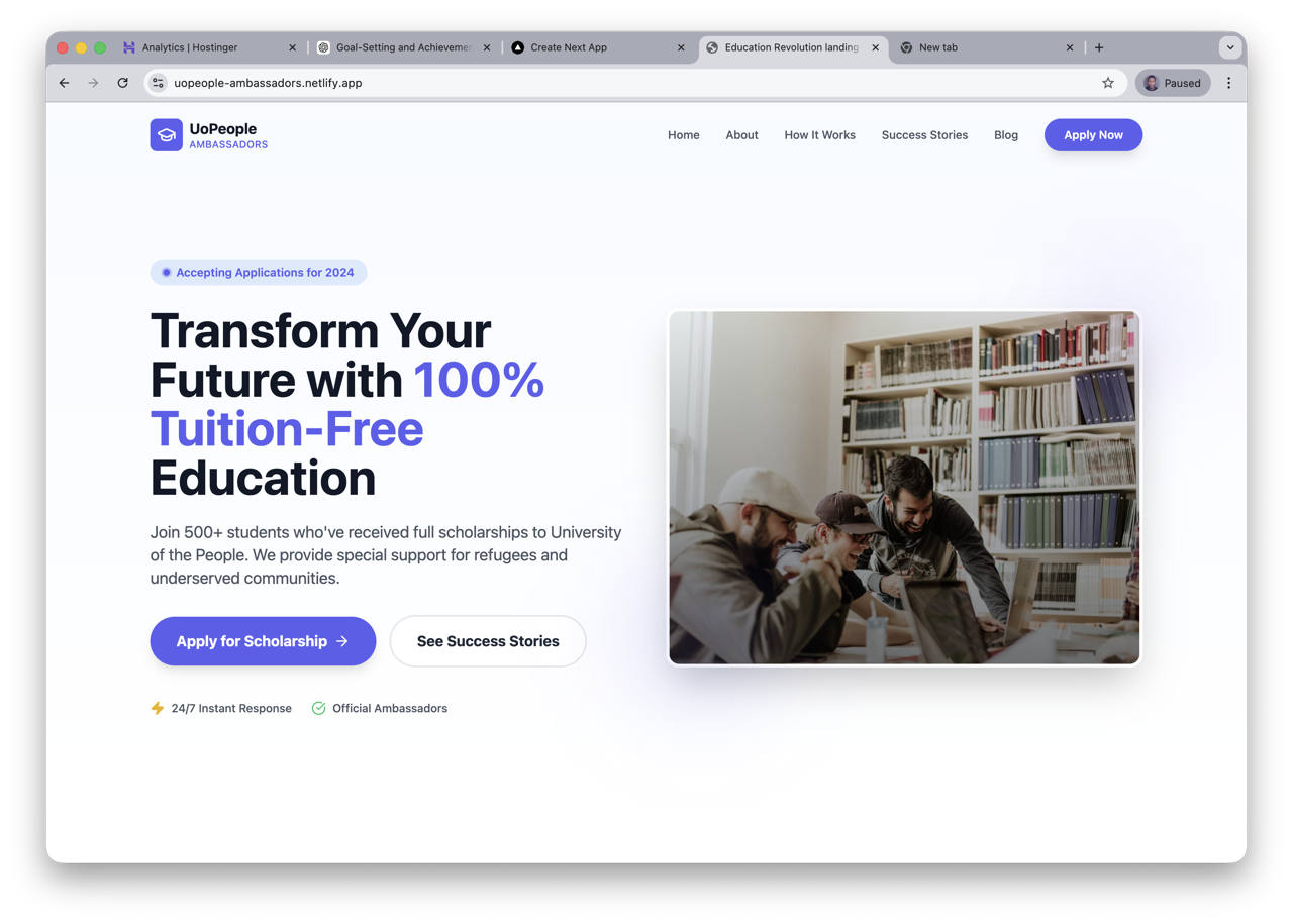 UoPeople Ambassador Hub